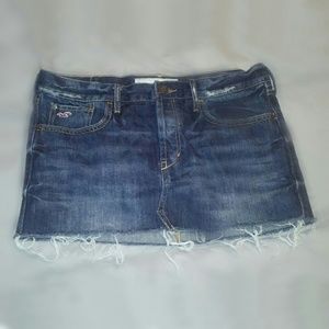 Hollister Denim Mini Skirt